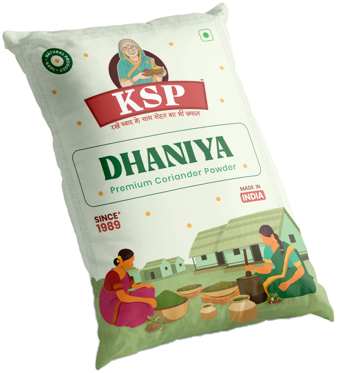 KSP Dhaniya coriander powder, 500 g