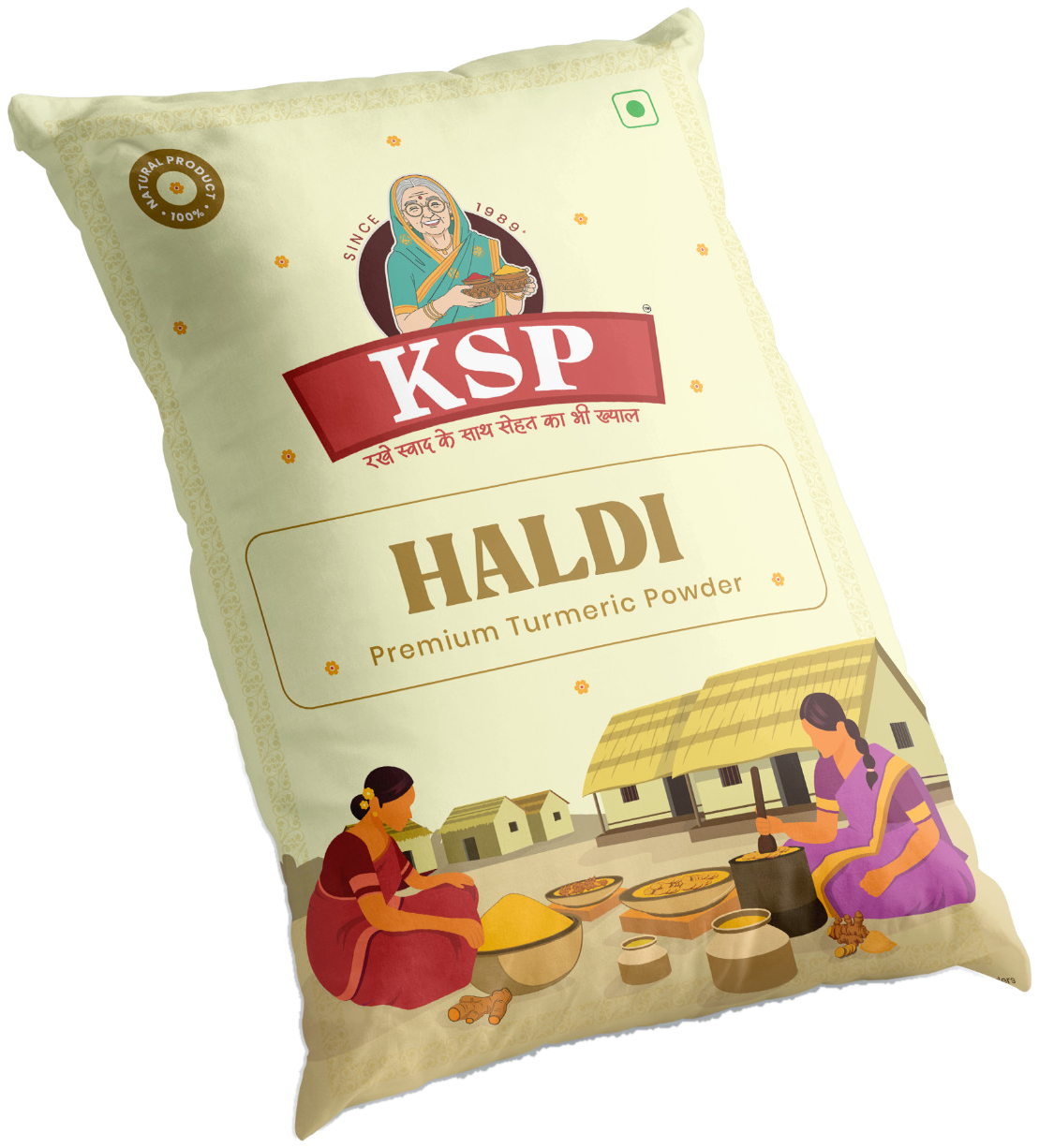 KSP Haldi turmeric powder, 500 g